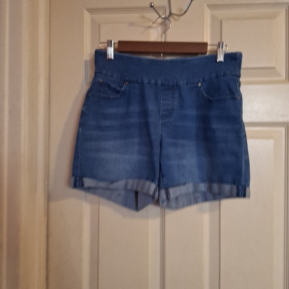 Sag harbor pull on jeans shorts size small - Picture 1 of 4